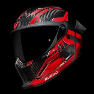 Ruroc AT4.0 Track Inferno Casco Integral Rojo