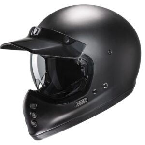 HJC V60 Casco Semi Flat Negro