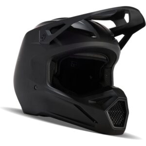 Fox Racing V1 Solid Casco de Bicicleta para Adultos Negro Mate