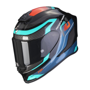 Scorpion EXO-R1 Evo Air Coup Casco Integral Negro/Rojo/Azul