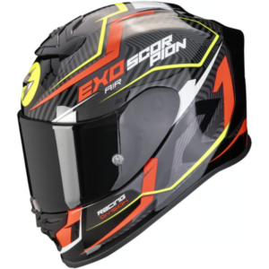 Scorpion EXO-R1 Evo Air Coup Casco Integral Negro/Rojo/Amarillo